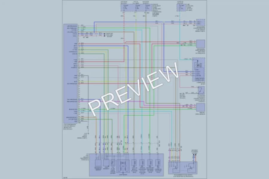 2011 Nissan Versa Transmission wiring diagram preview