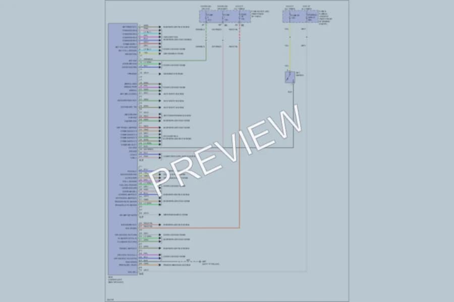2011 Nissan Xterra Body Control Modules wiring diagram preview