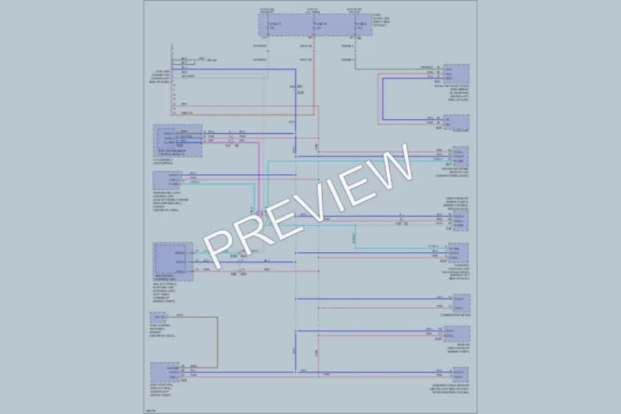2011 Nissan Xterra Computer Data Lines wiring diagram preview