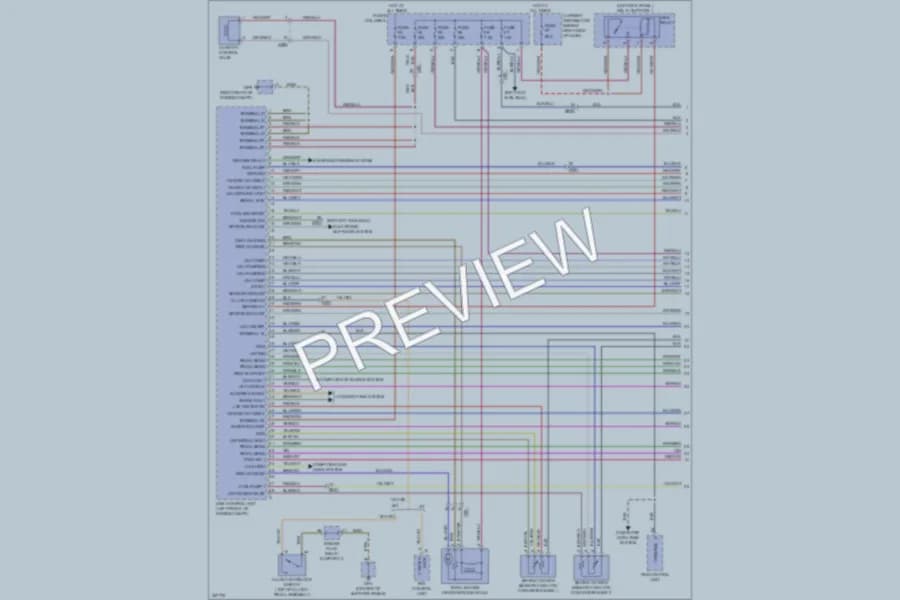 2011 Porsche 911 Engine Performance wiring diagram preview