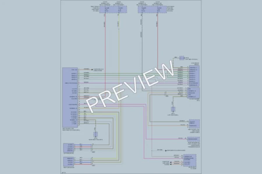2011 Porsche CayenneHybrid Shift Interlock wiring diagram preview