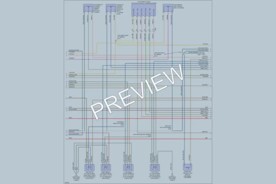 2011 Ram Dakota Engine Performance wiring diagram preview