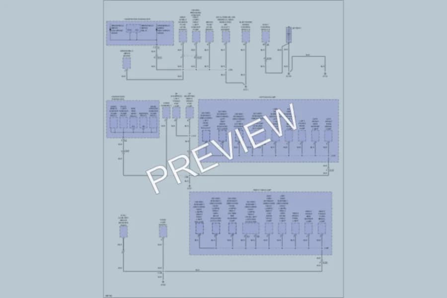 2011 Saab 94X Ground Distribution wiring diagram preview