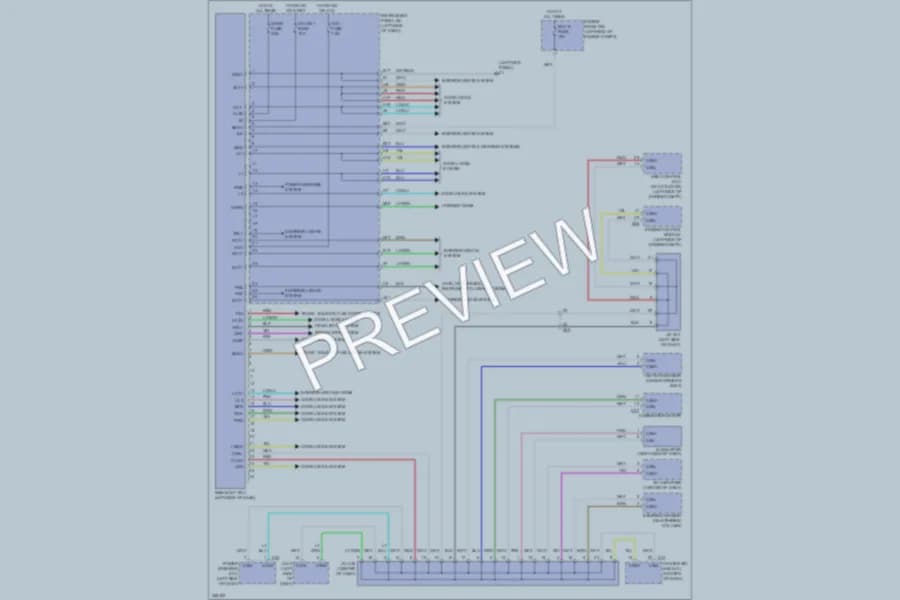 2011 Scion xB Body Control Modules wiring diagram preview