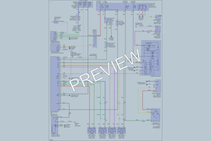 2011 Scion xD Anti Lock Brakes wiring diagram preview