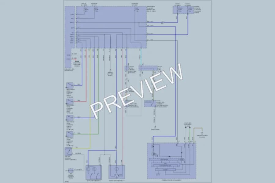 2011 Scion xD Interior Lights wiring diagram preview