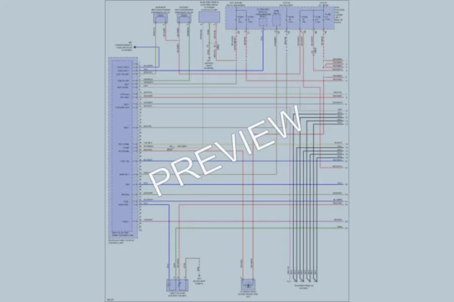 2011 Smart fortwo Engine Performance wiring diagram preview