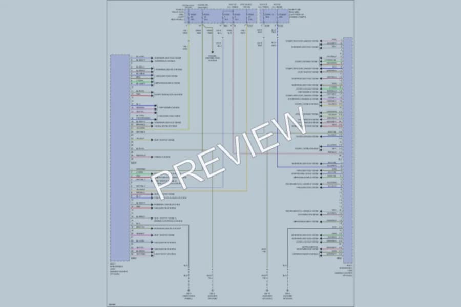 2011 Subaru Forester Body Control Modules wiring diagram preview