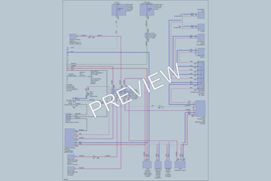 2011 Subaru Forester Computer Data Lines wiring diagram preview