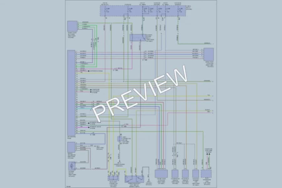2011 Subaru ImprezaWRX Air Conditioning wiring diagram preview