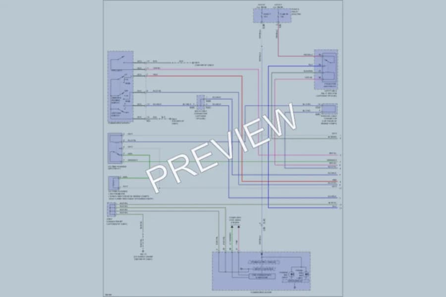 2011 Subaru ImprezaWRX Headlights wiring diagram preview