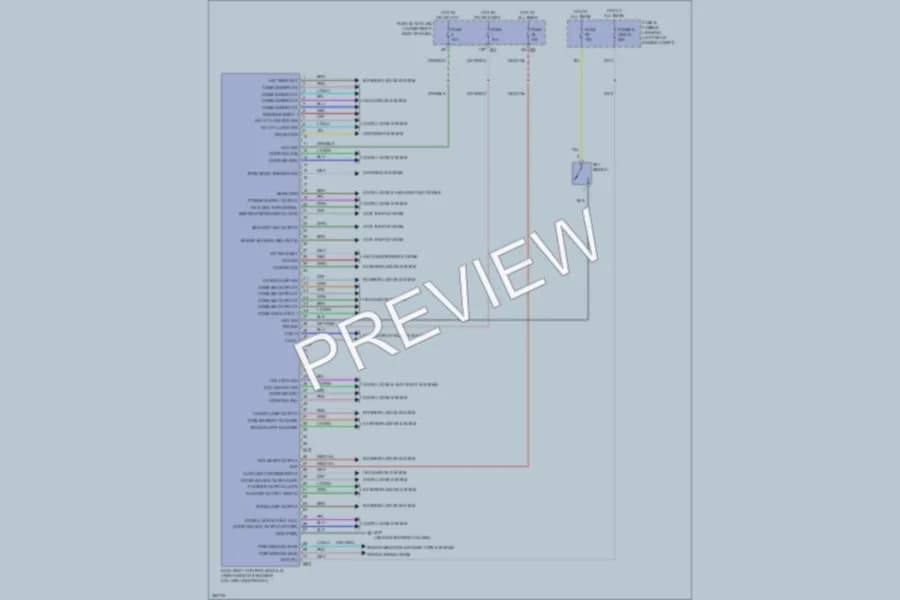 2011 Suzuki Equator Body Control Modules wiring diagram preview