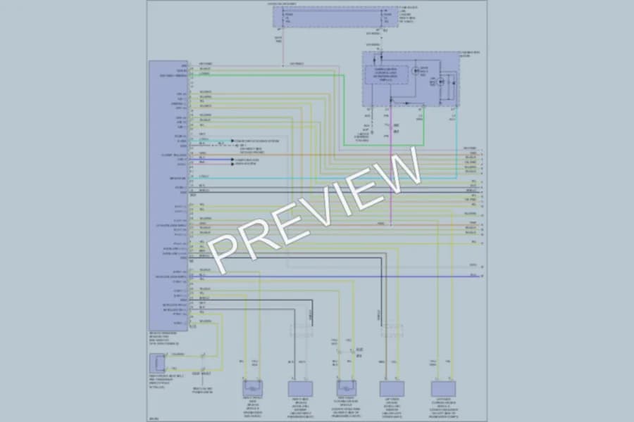 2011 Suzuki Equator Supplemental Restraints wiring diagram preview