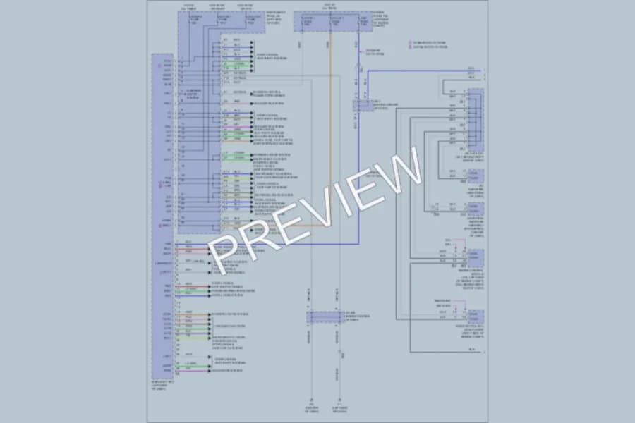 2011 Toyota Camry Body Control Modules wiring diagram preview