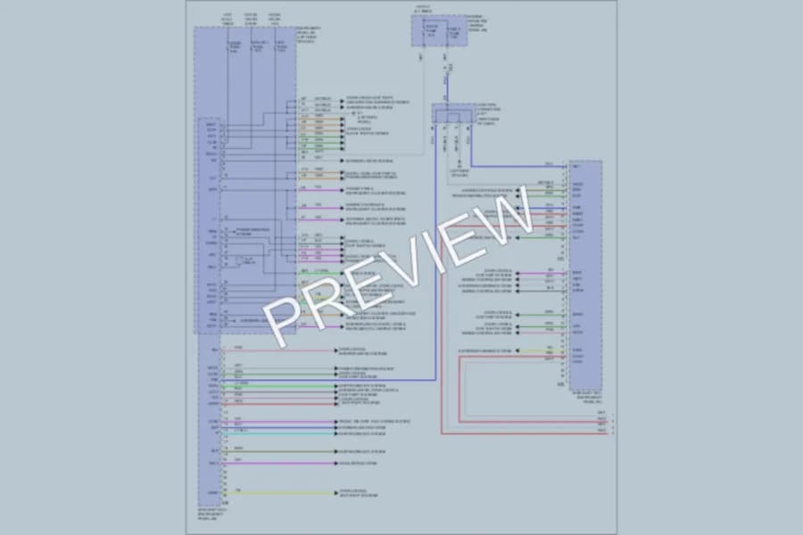 2011 Toyota Corolla Body Control Modules wiring diagram preview