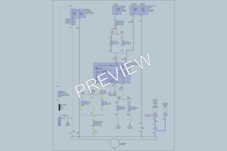 2011 Toyota Corolla Starting Charging wiring diagram preview