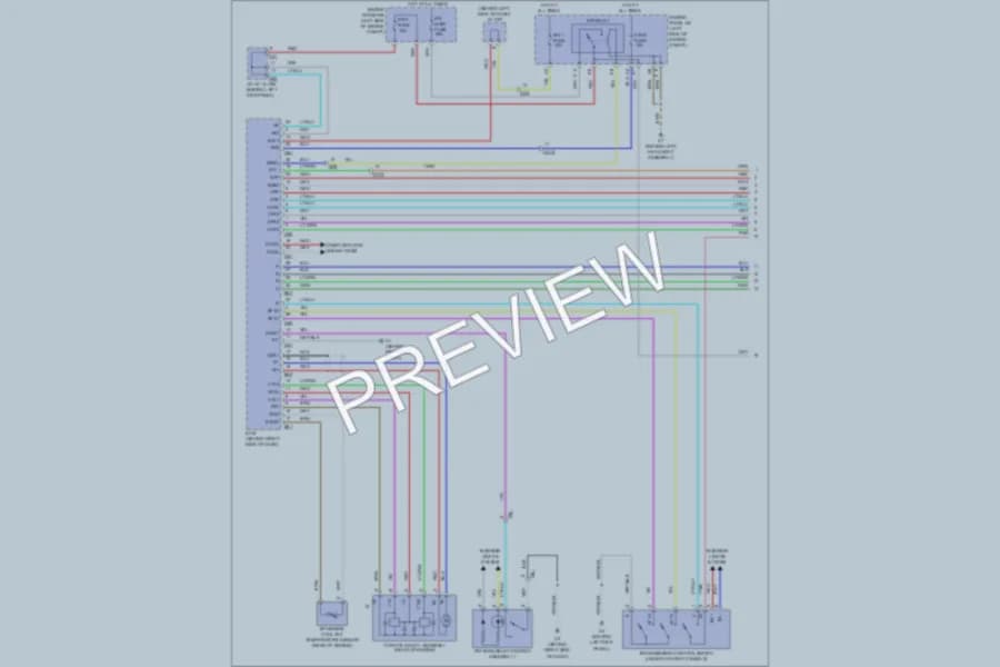 2011 Toyota Highlander Transmission wiring diagram preview
