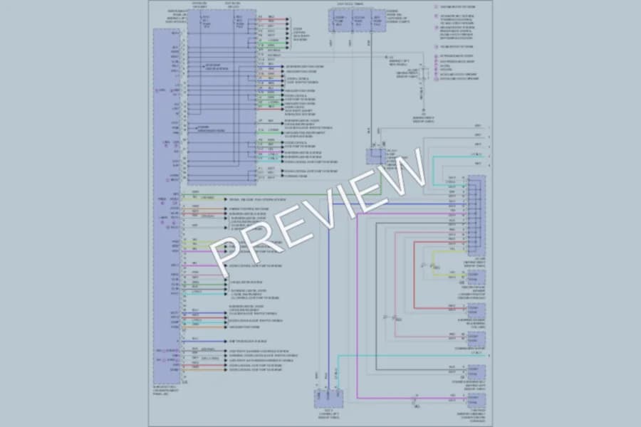 2011 Toyota HighlanderHybrid Body Control Modules wiring diagram preview
