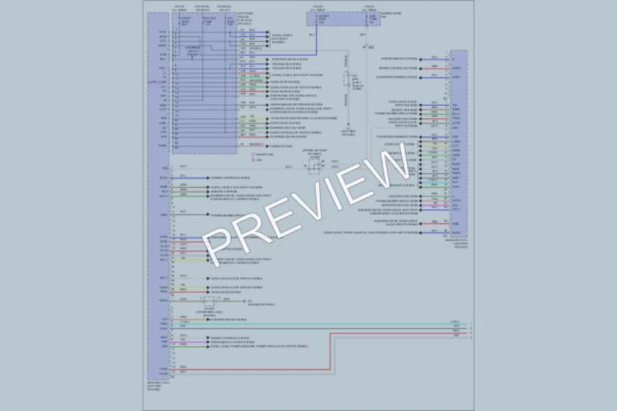 2011 Toyota LandCruiser Body Control Modules wiring diagram preview