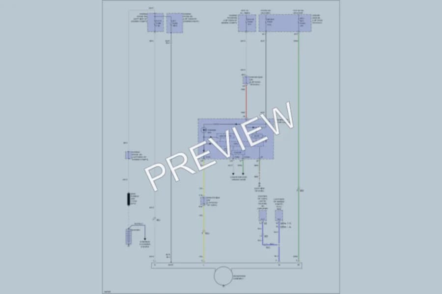 2011 Toyota Matrix Starting Charging wiring diagram preview