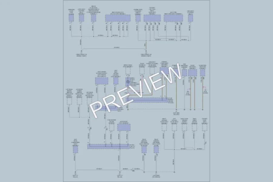 2011 Toyota Prius Ground Distribution wiring diagram preview