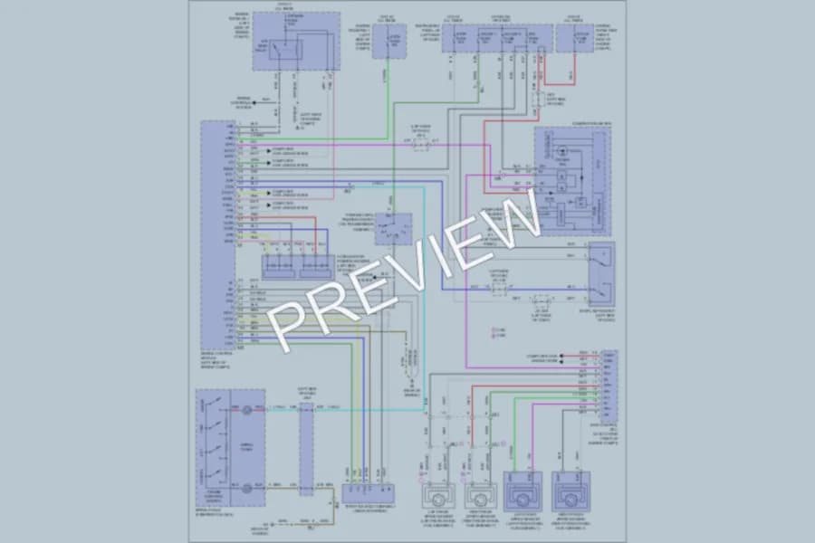 2011 Toyota RAV4 Cruise Control wiring diagram preview