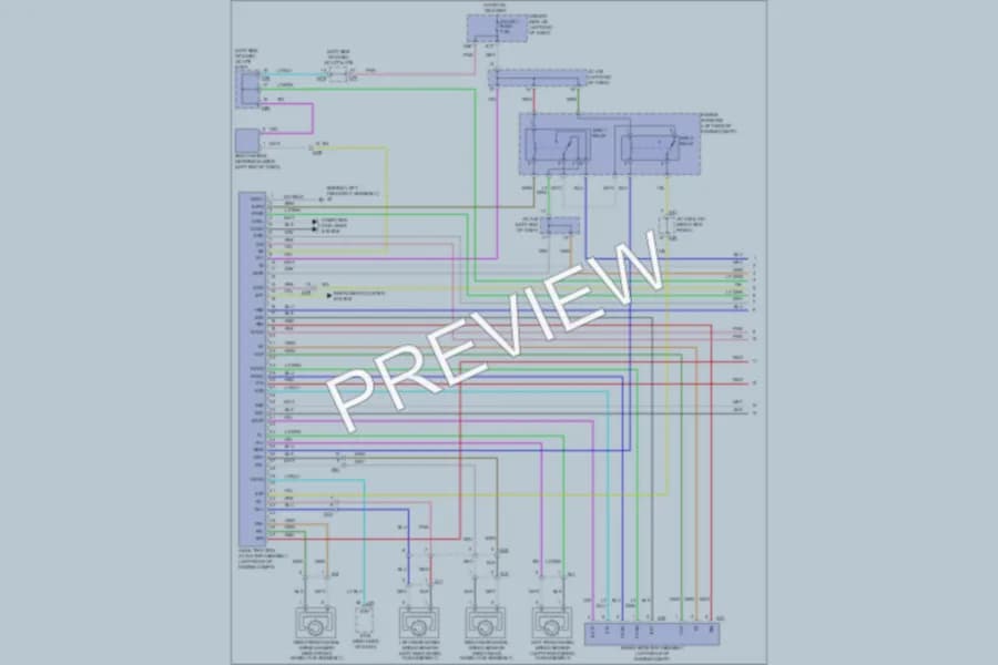 2011 Toyota Sequoia Anti Lock Brakes wiring diagram preview