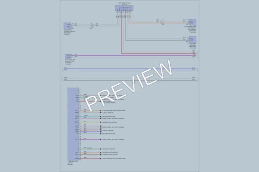 2011 Toyota Sequoia Body Control Modules wiring diagram preview