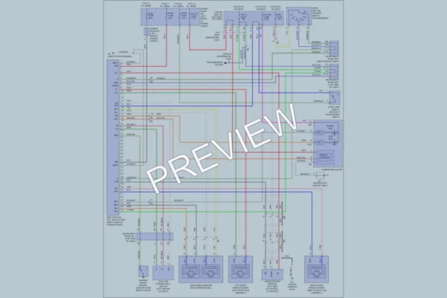 2011 Toyota Tacoma Anti Lock Brakes wiring diagram preview