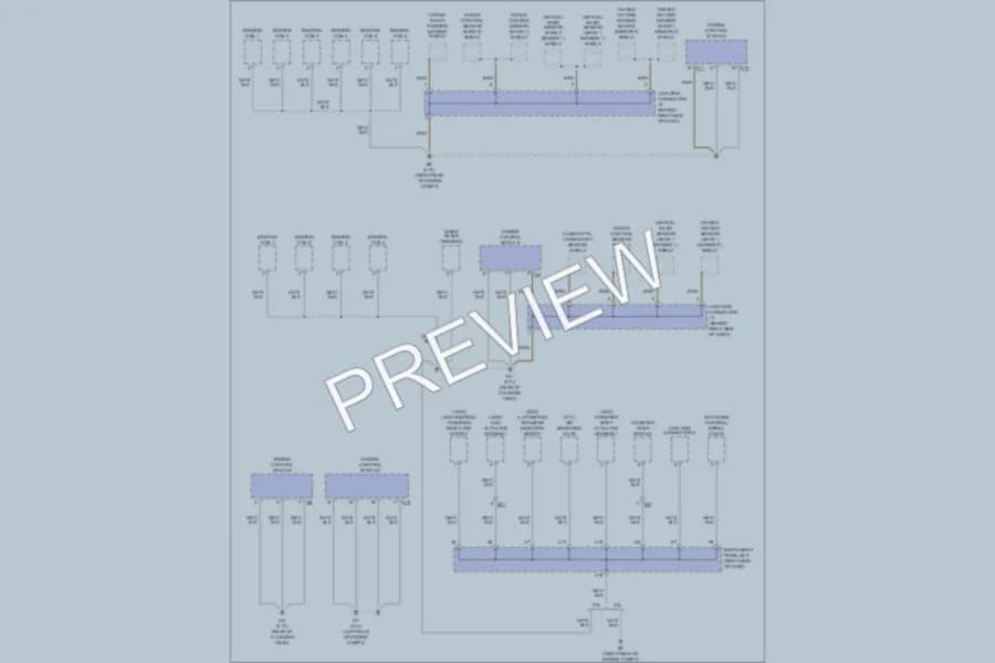 2011 Toyota Tacoma Ground Distribution wiring diagram preview