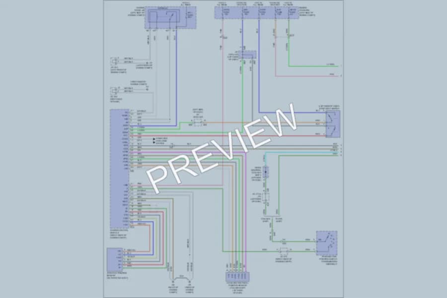 2011 Toyota Tundra Cruise Control wiring diagram preview