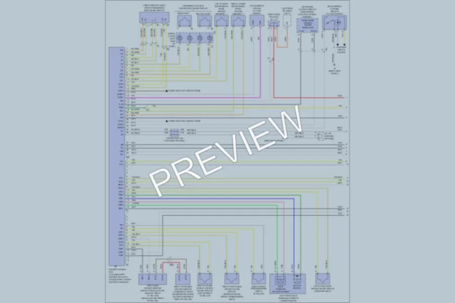 2011 Toyota Tundra Supplemental Restraints wiring diagram preview
