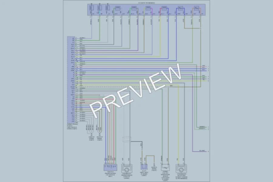2011 Toyota Tundra Transmission wiring diagram preview