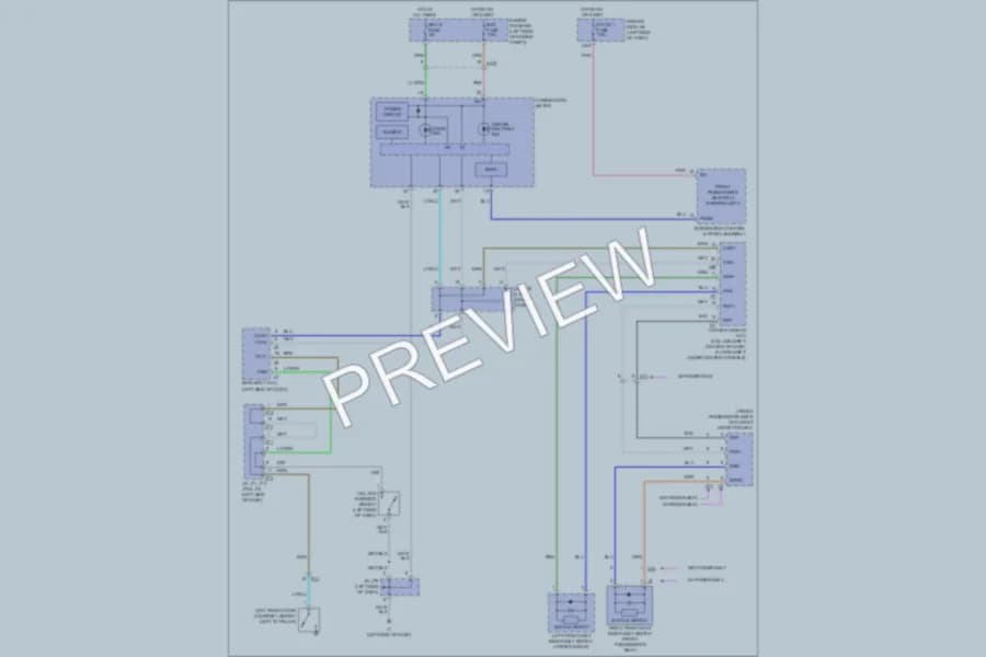 2011 Toyota Tundra Warning Systems wiring diagram preview