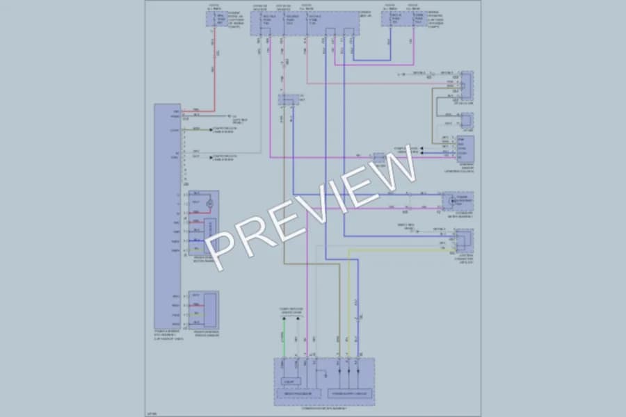 2011 Toyota Venza Electronic Power Steering wiring diagram preview