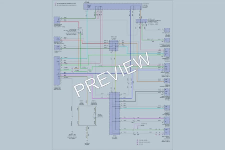 2011 Toyota Yaris Computer Data Lines wiring diagram preview