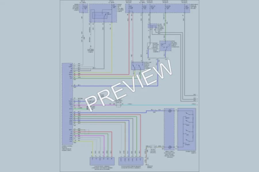 2011 Toyota Yaris Cruise Control wiring diagram preview