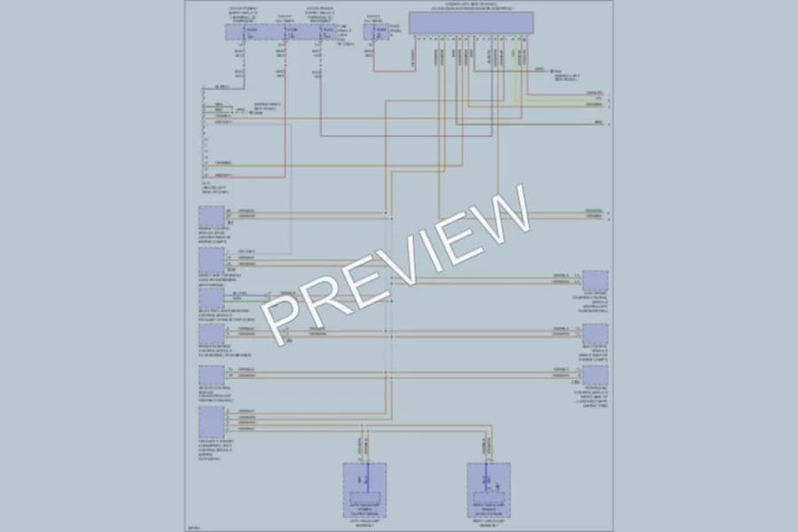 2011 Volkswagen Eos Computer Data Lines wiring diagram preview
