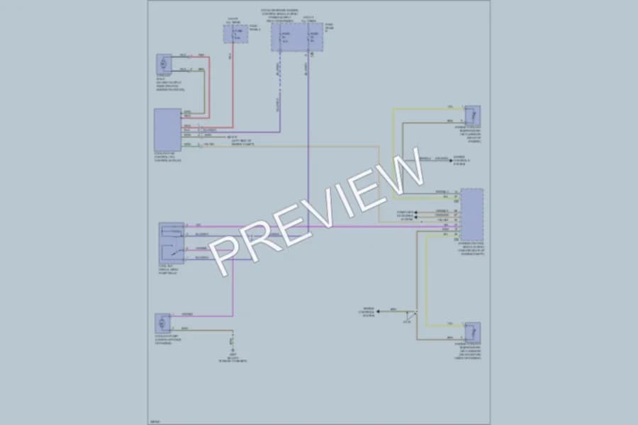 2011 Volkswagen Eos Cooling Fan wiring diagram preview
