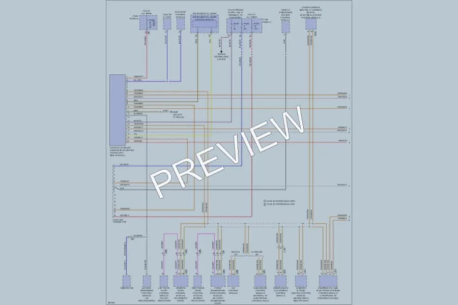 2011 Volkswagen PassatCC Computer Data Lines wiring diagram preview