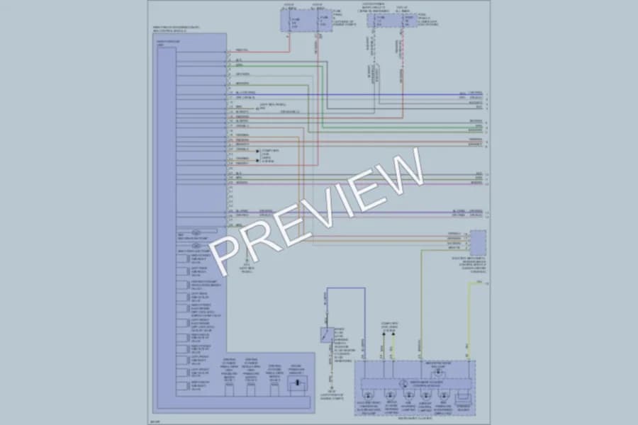 2011 Volkswagen Tiguan Anti Lock Brakes wiring diagram preview