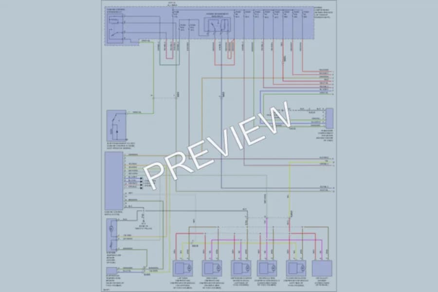 2011 Volvo C30 Air Conditioning wiring diagram preview