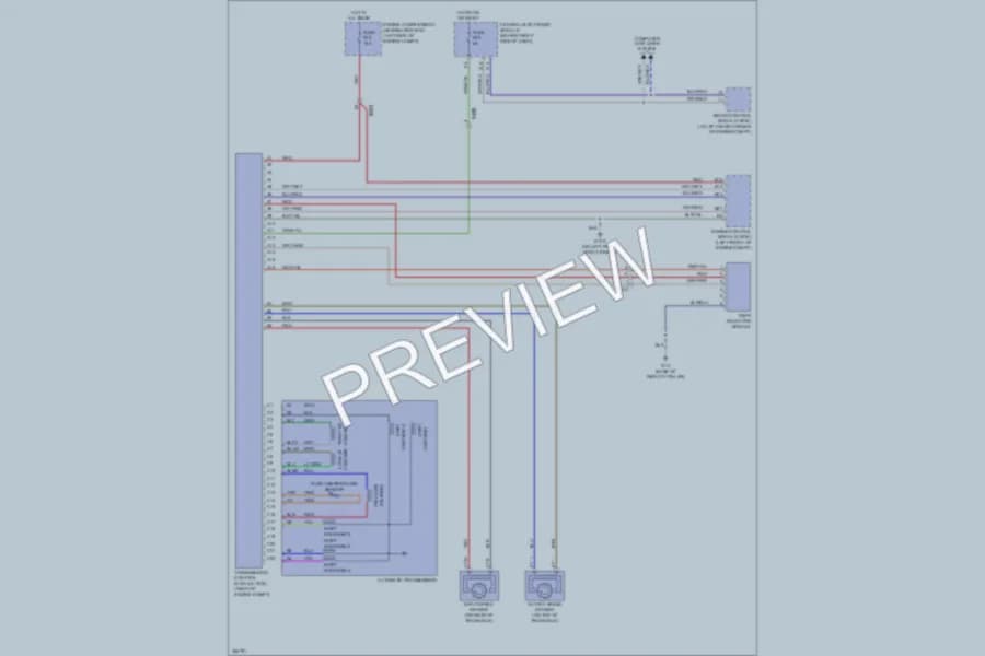 2011 Volvo S40 Transmission wiring diagram preview