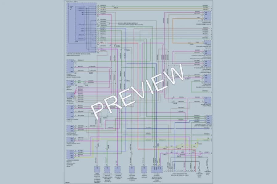 2011 Volvo S60 Computer Data Lines wiring diagram preview