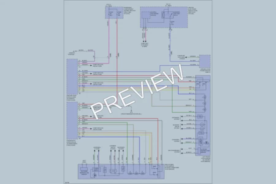 2011 Volvo S60 Memory Systems wiring diagram preview