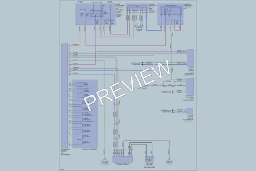 2011 Volvo S80 Transmission wiring diagram preview