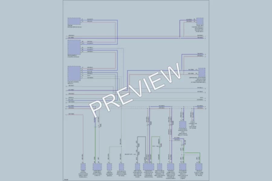 2011 Volvo V50 Computer Data Lines wiring diagram preview