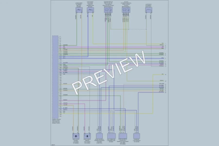 2011 Volvo XC60 Engine Performance wiring diagram preview