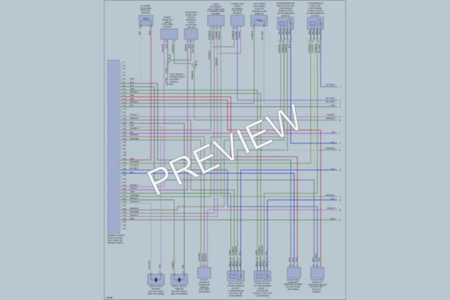 2011 Volvo XC90 Engine Performance wiring diagram preview
