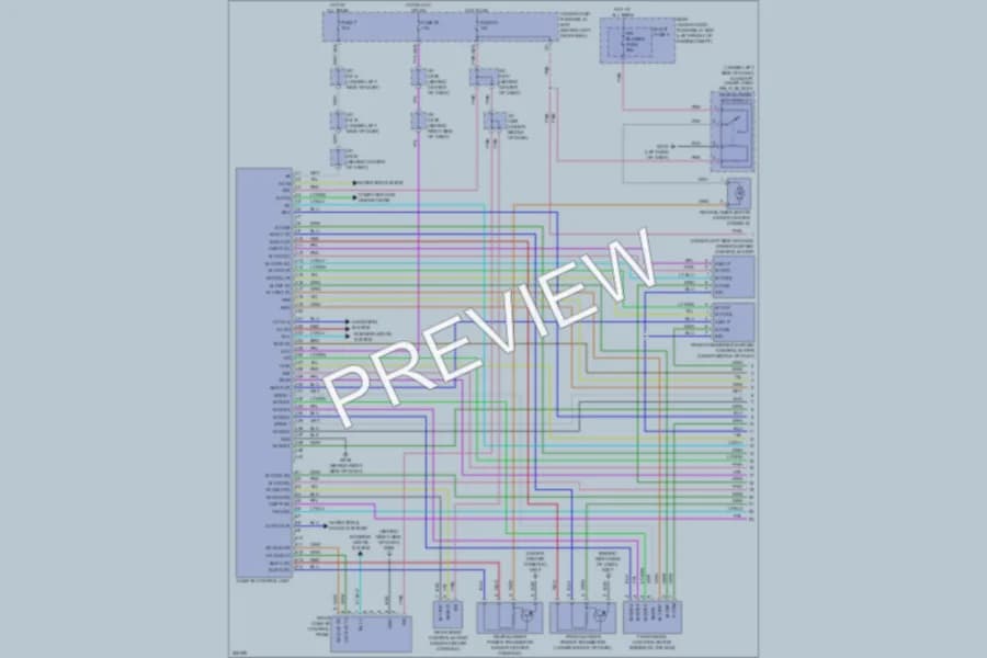 2012 Acura MDX Air Conditioning wiring diagram preview